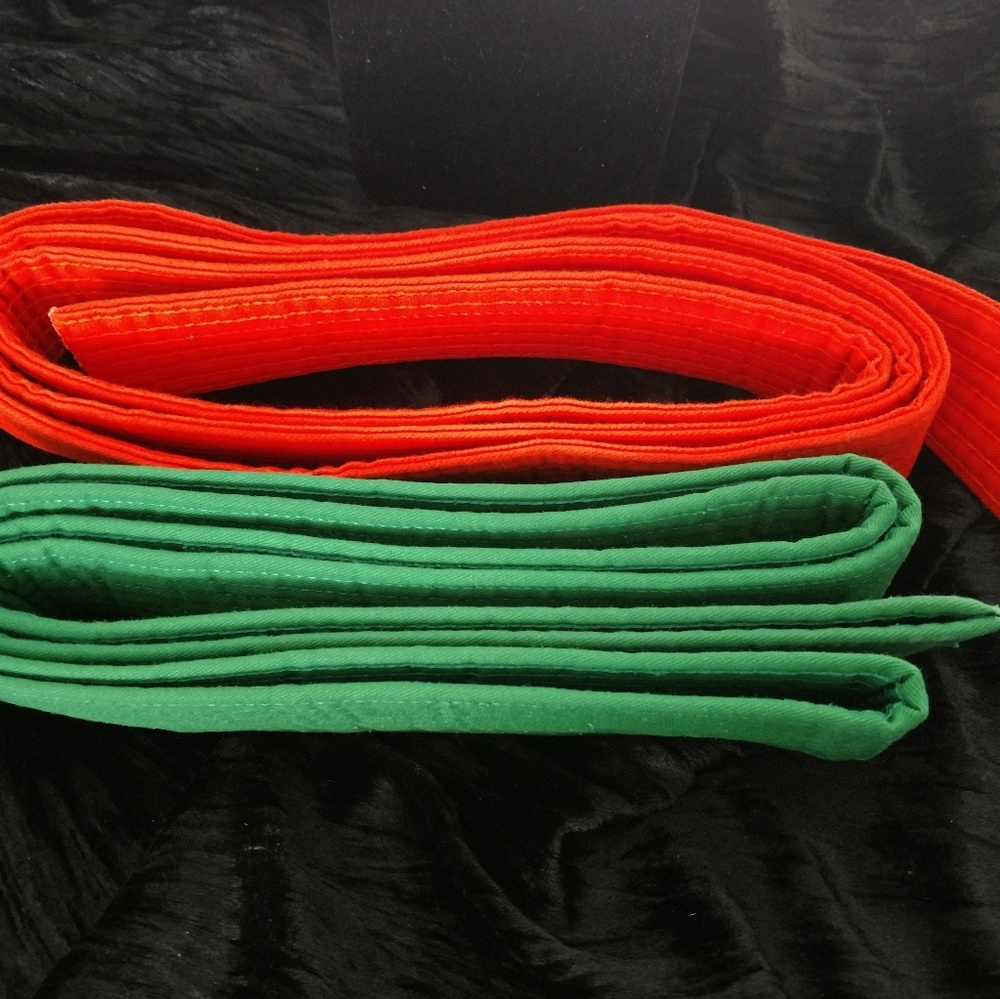 Karate belts